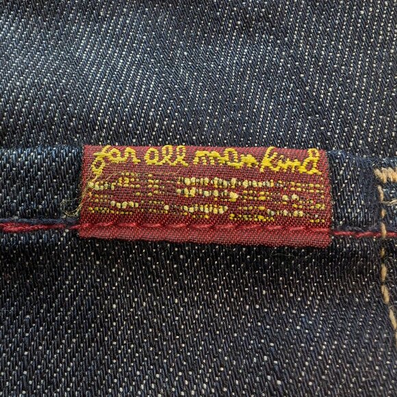 7 FOR ALL MANKIND jeans Sz 24 to 26 HIGH RISE BOOT CUT 98% Cotton STUNNING GEM - Picture 10 of 14